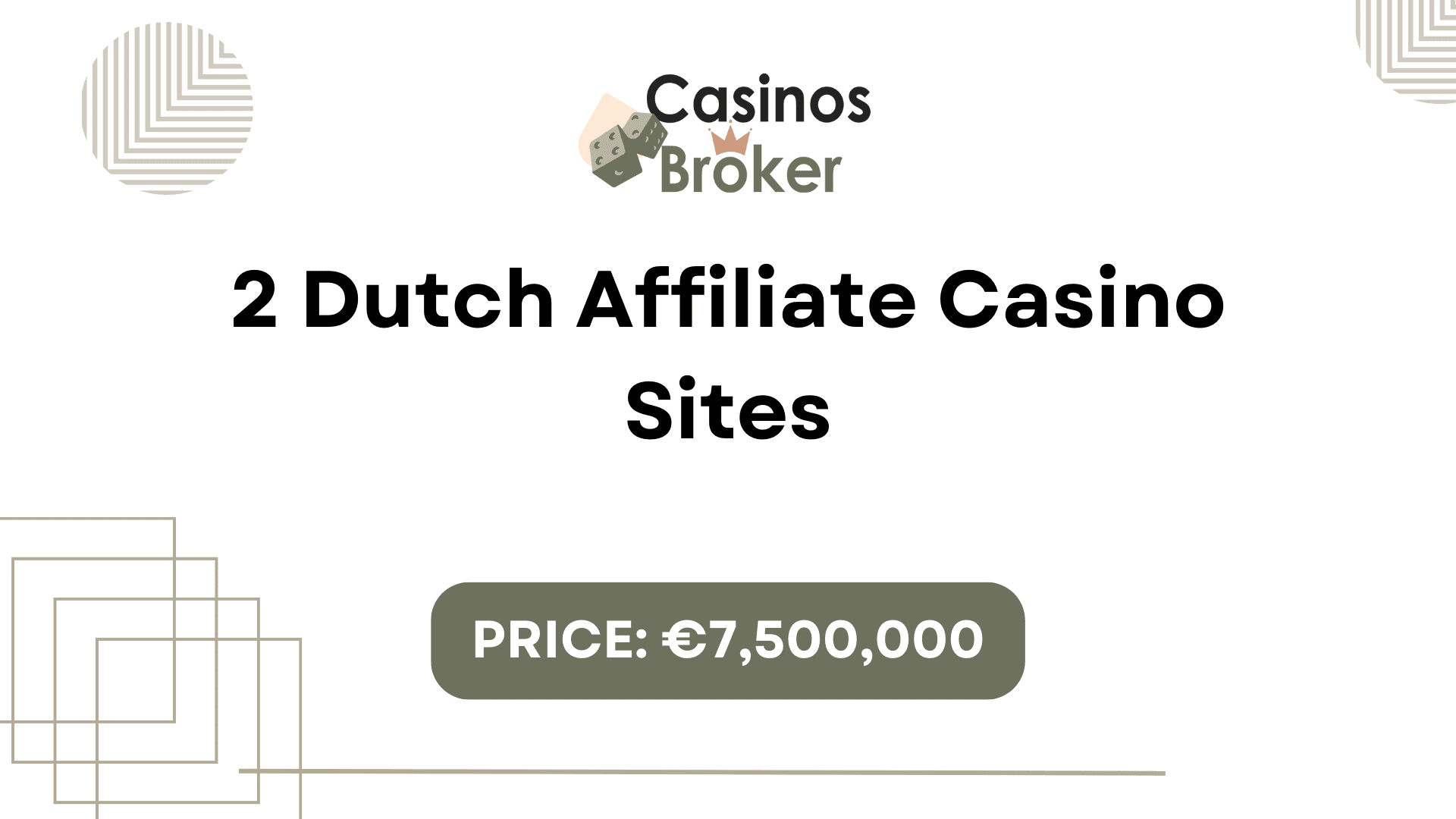 2 Dutch Affiliate Casino Sites