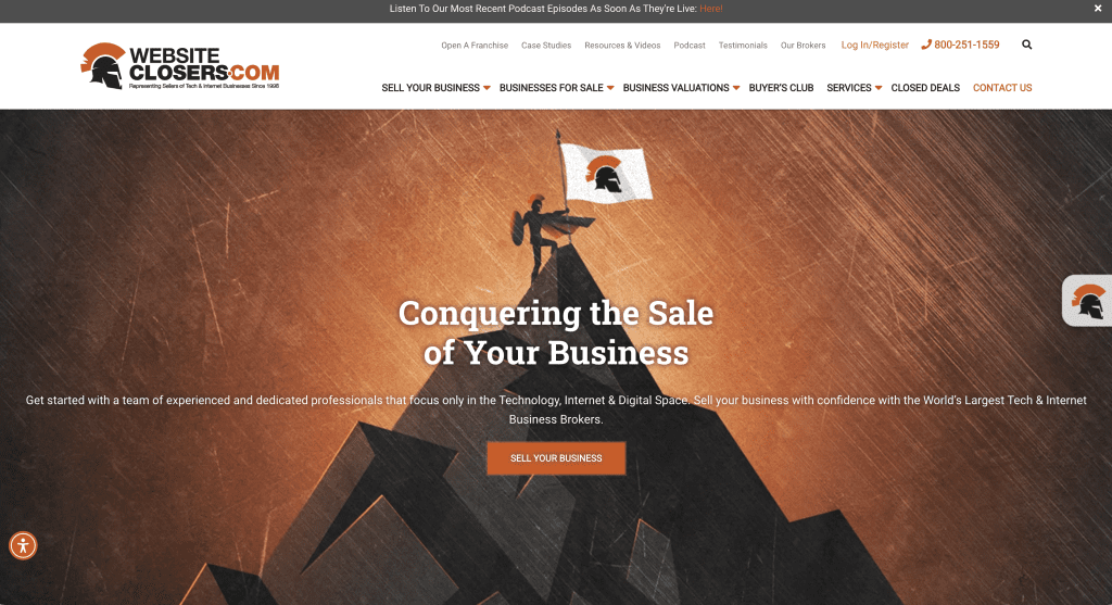 Penutup situs web