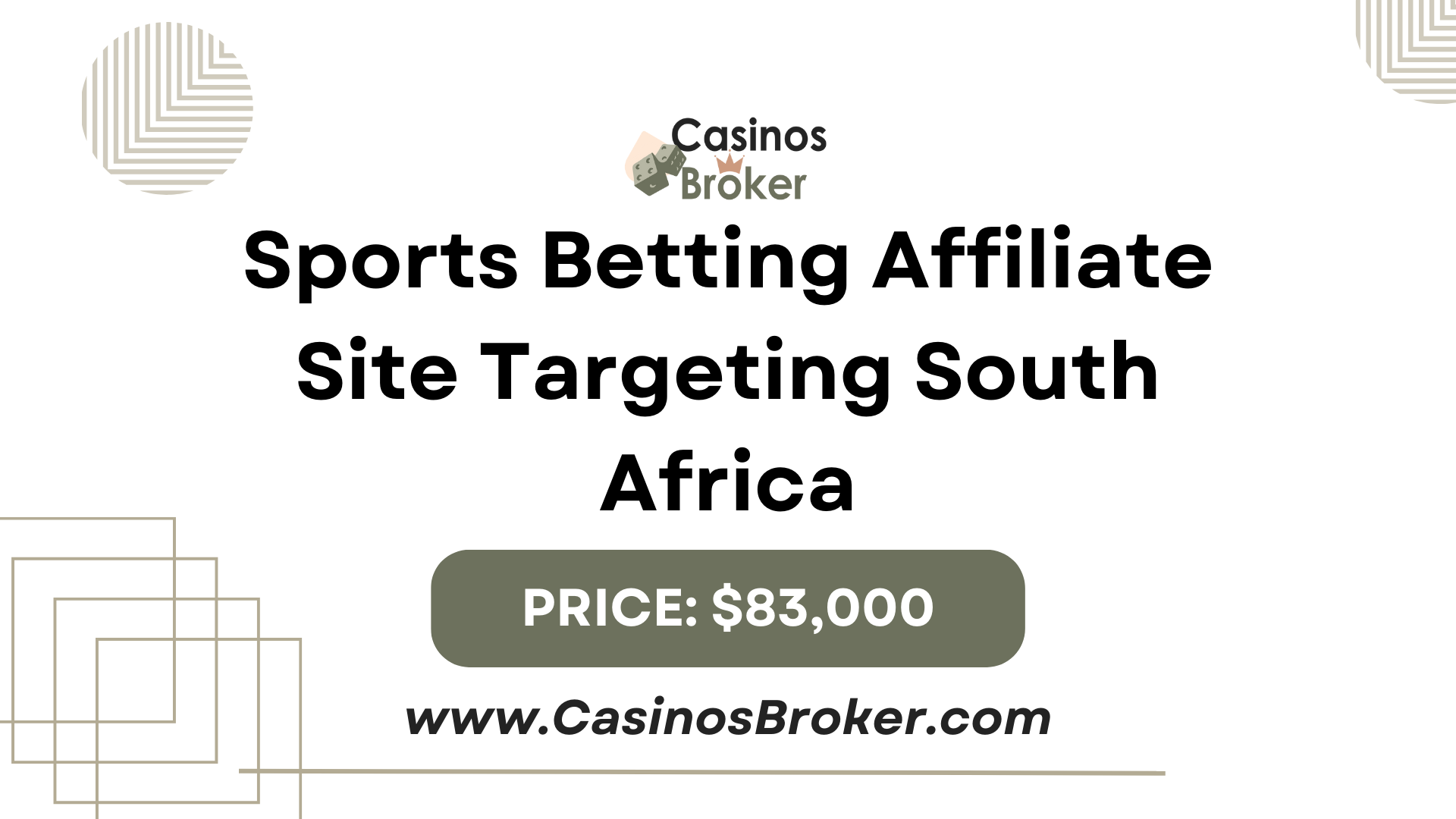 Site afiliat pentru pariuri sportive care vizează Africa de Sud