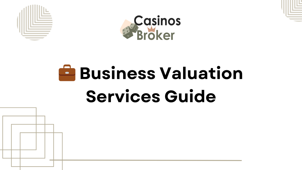 Guide des services d’évaluation d’entreprise