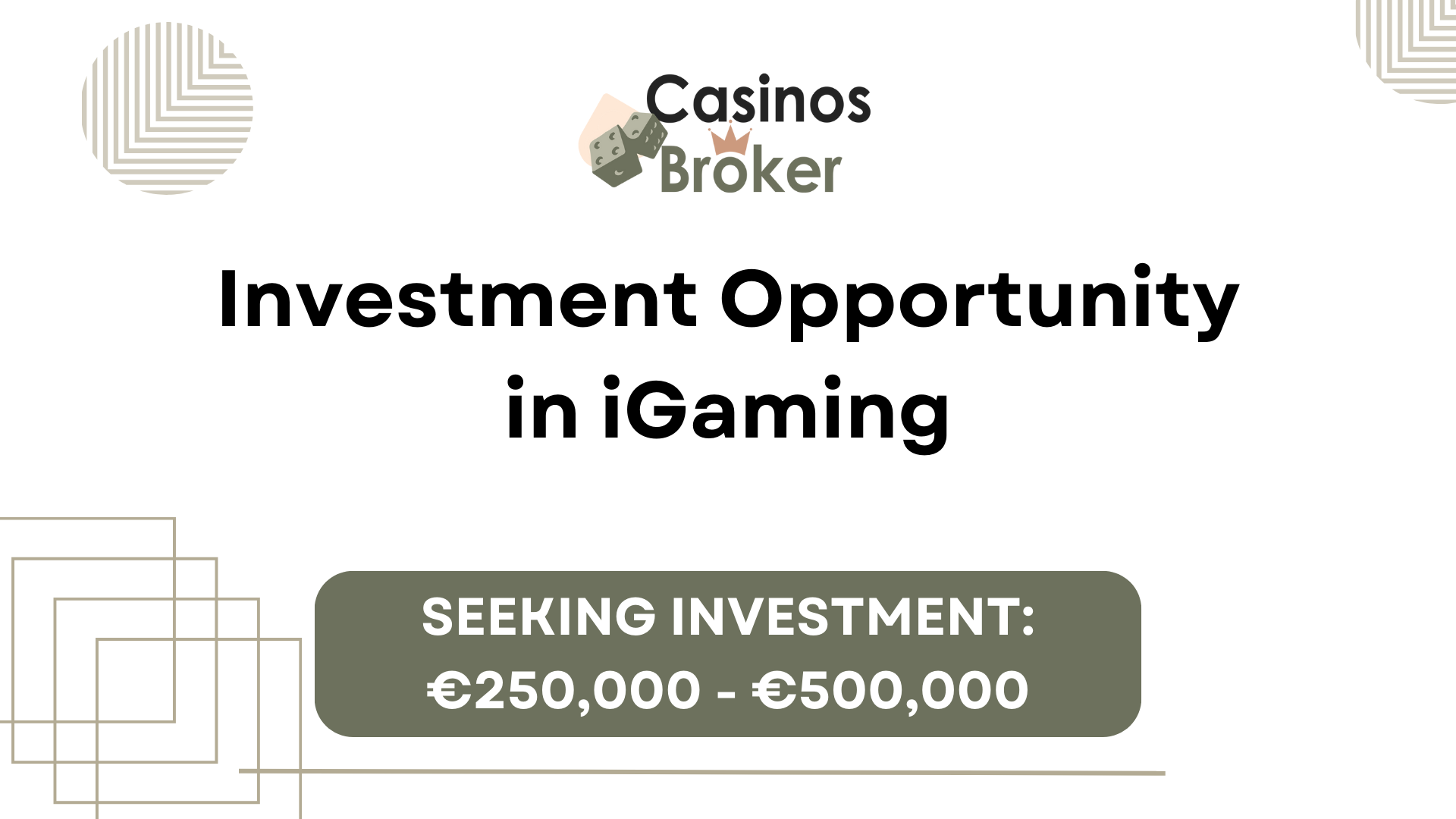 Oportunitate de investiții în Igaming