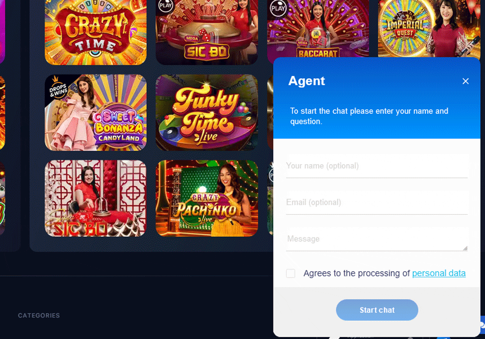 1win casino klantenservice