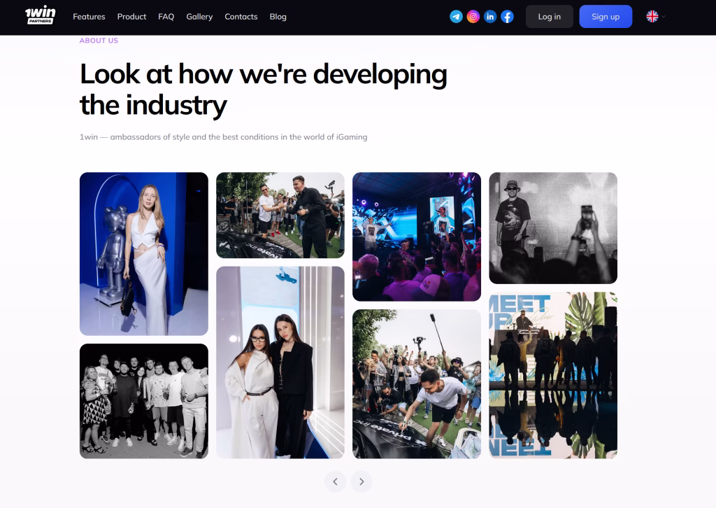 1win partnersgalerij