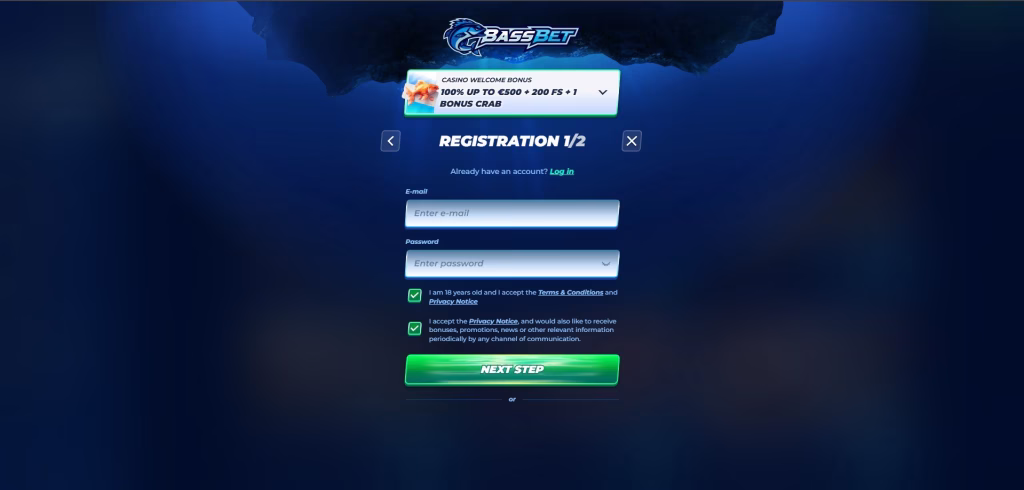 BassBet Casino Aanmelden