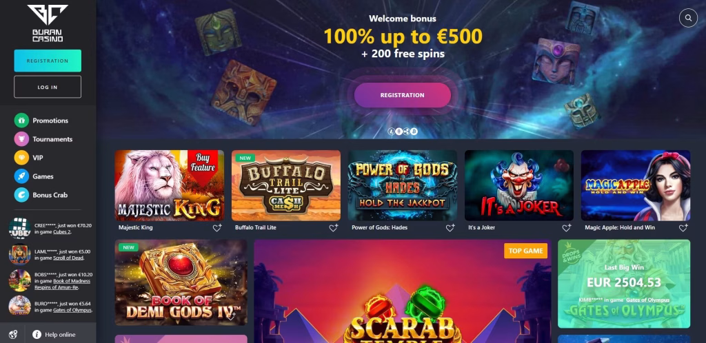 Buran Casino recensie