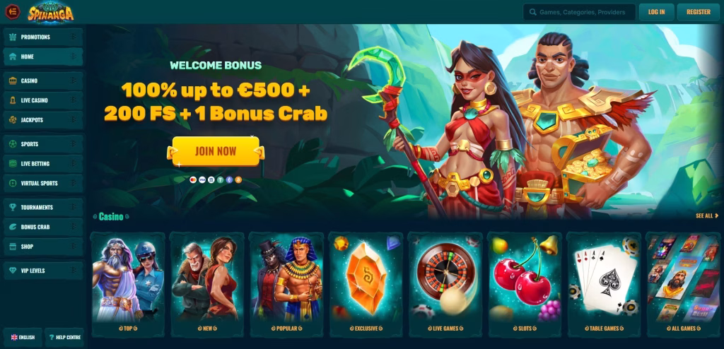 Spinanga Casino recensie