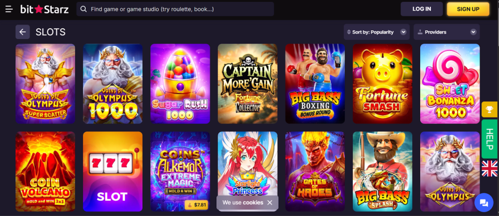Bitstarz casino gokkasten