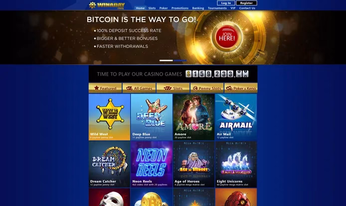 winaday casino homepage