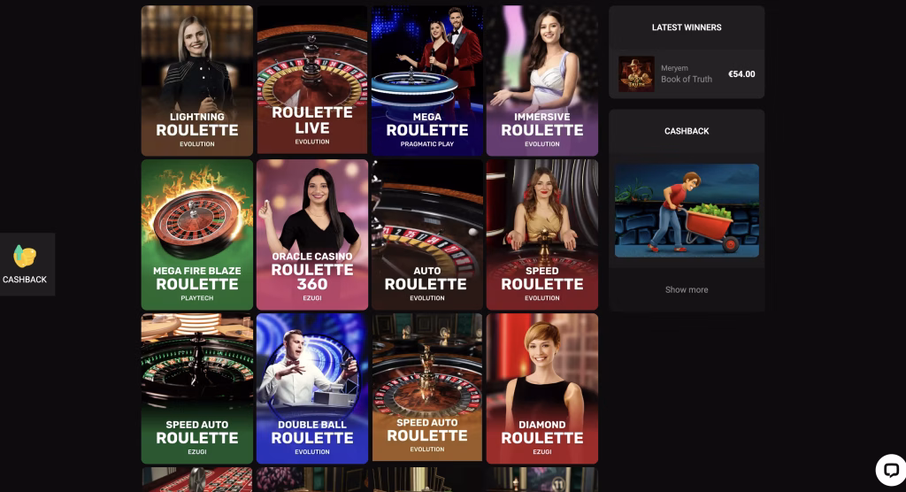 Betchan casino roulette