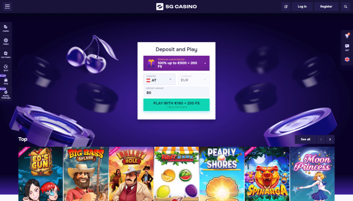 sg casino deposit